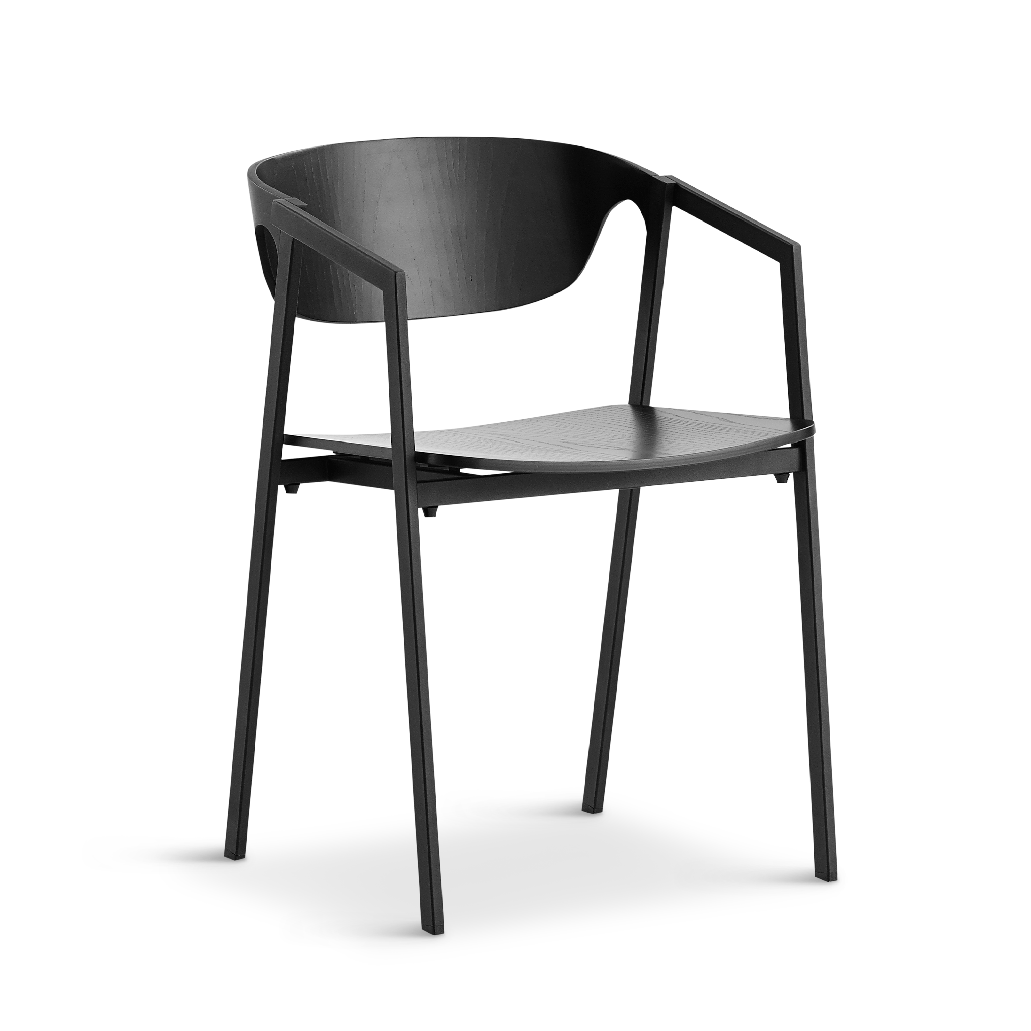 WOUD - S.A.C. dining chair - Black - WOUD - DesignGaragen.dk