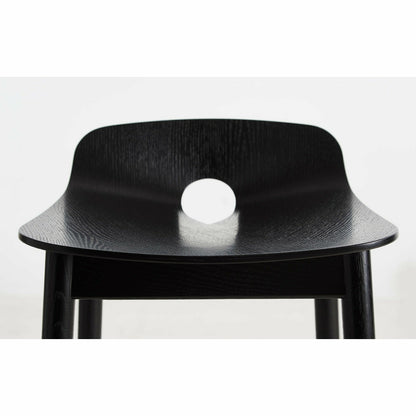 Woud - mono barstol - svart
