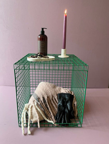 Kalager designtråd kubik, signalgrön