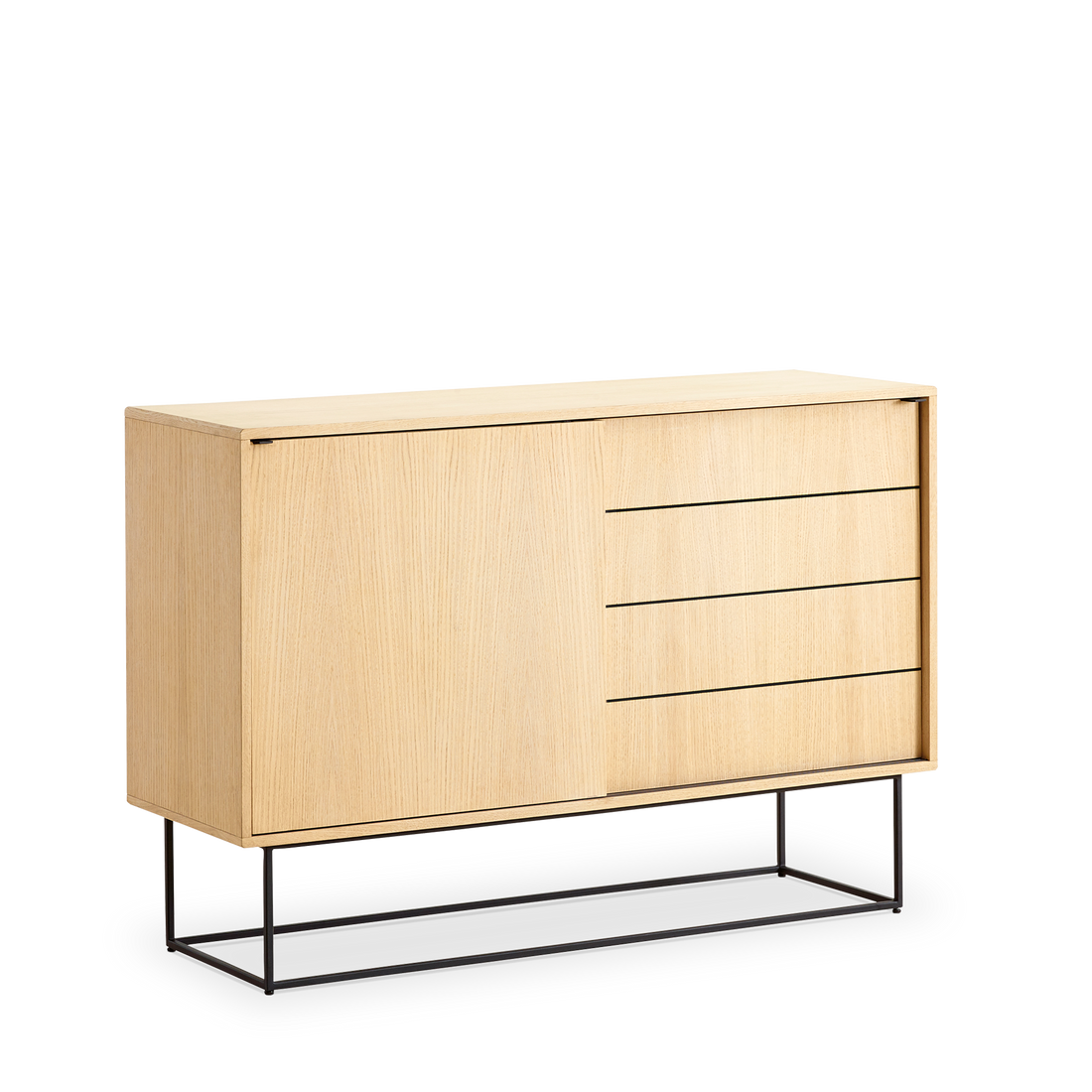 Woud - Virka sideboard (hög) - ek