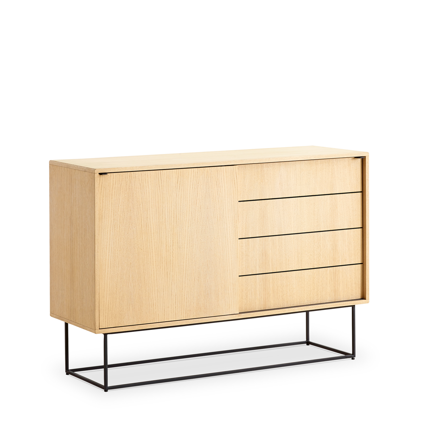 WOUD - Virka sideboard (High) - Oak - WOUD - DesignGaragen.dk