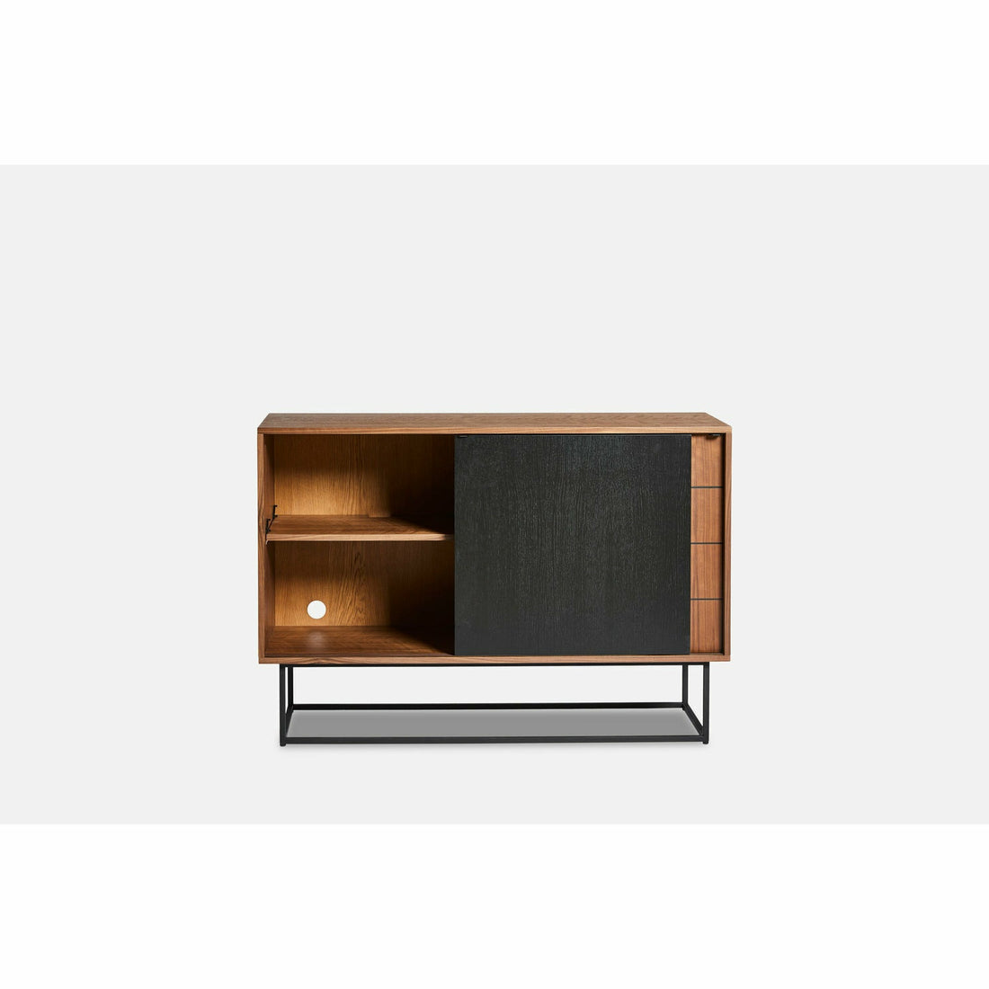 Woud - Virka Sideboard (High) - Walnut/Black