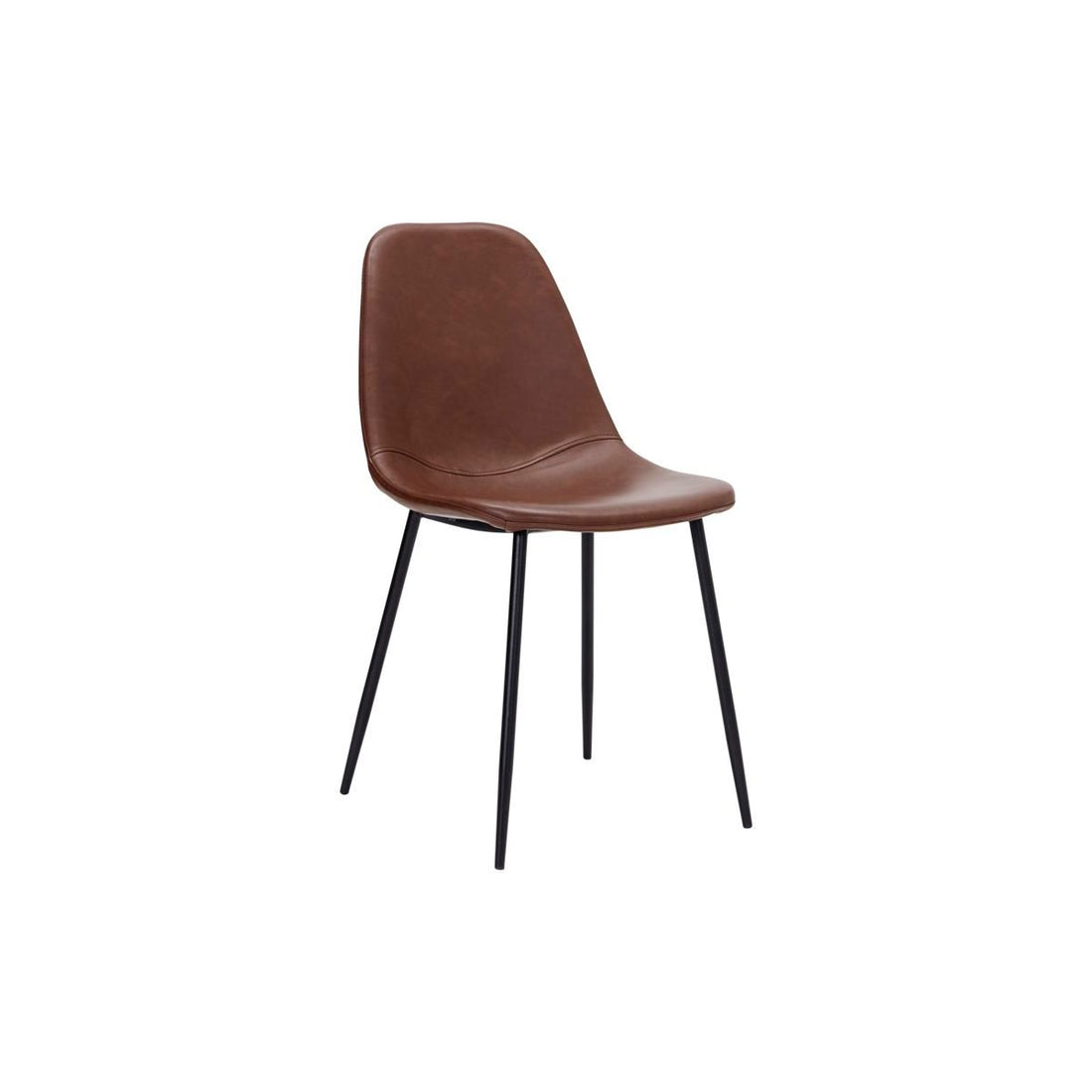 Husläkare stol, hittad, brun, sitthöjd: 46 cm