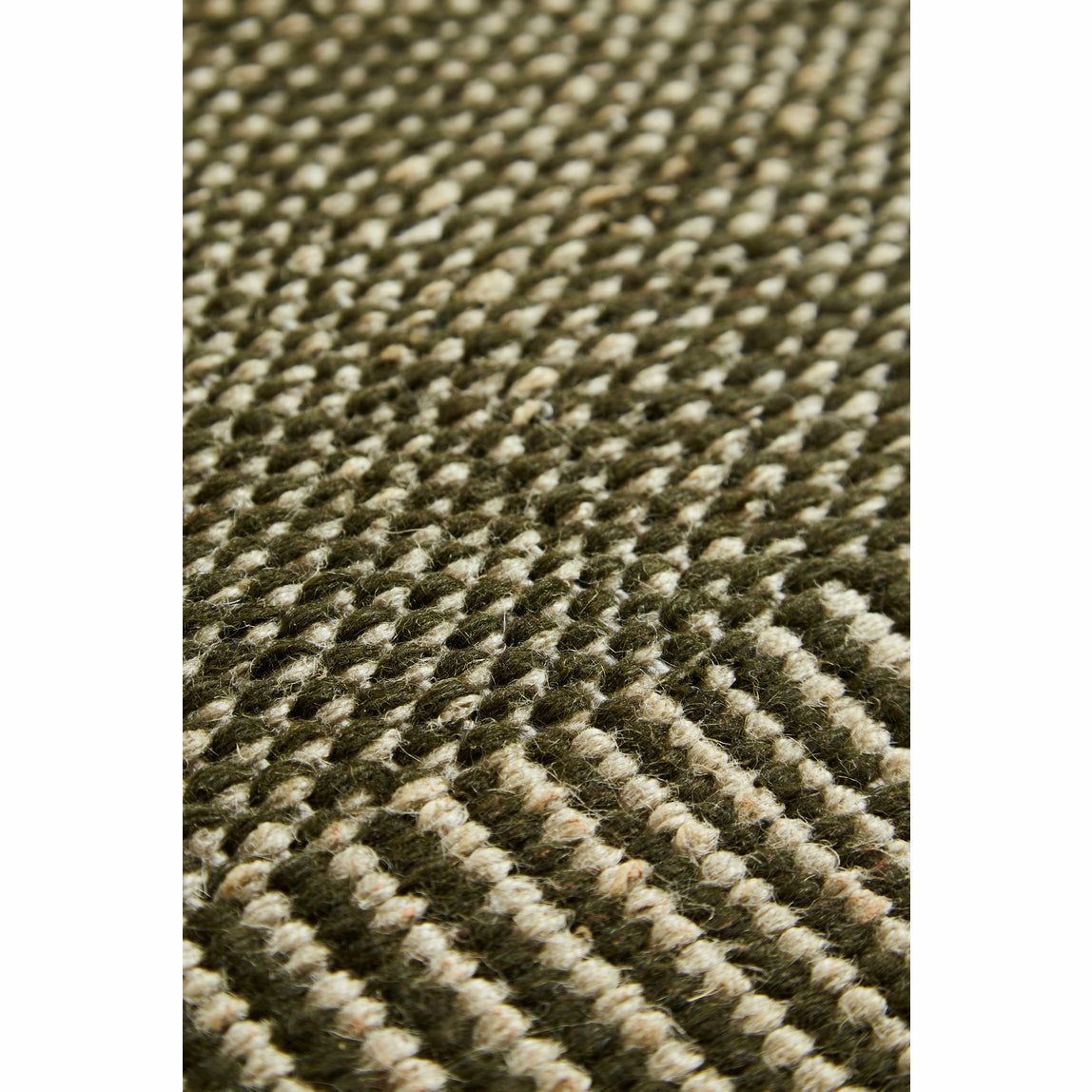Woud - rombo matta (75 x 200) - mossgrön