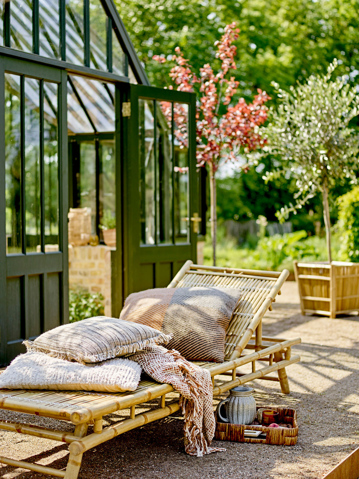 Bloomingville Fatuma Pude, Natur, Bomuld - Bloomingville - DesignGaragen.dk