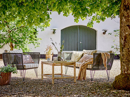 Bloomingville Mundo Lounge Stol, Sort, Metal - Bloomingville - DesignGaragen.dk