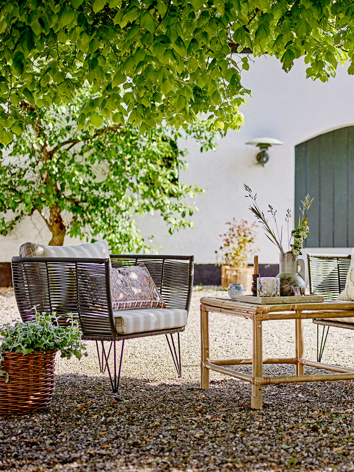 Bloomingville Mundo Lounge Stol, Sort, Metal - Bloomingville - DesignGaragen.dk