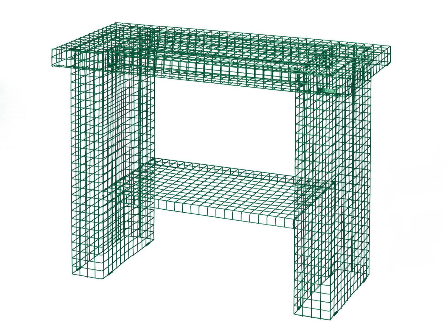 Kalager Design Console Table, Signal Green