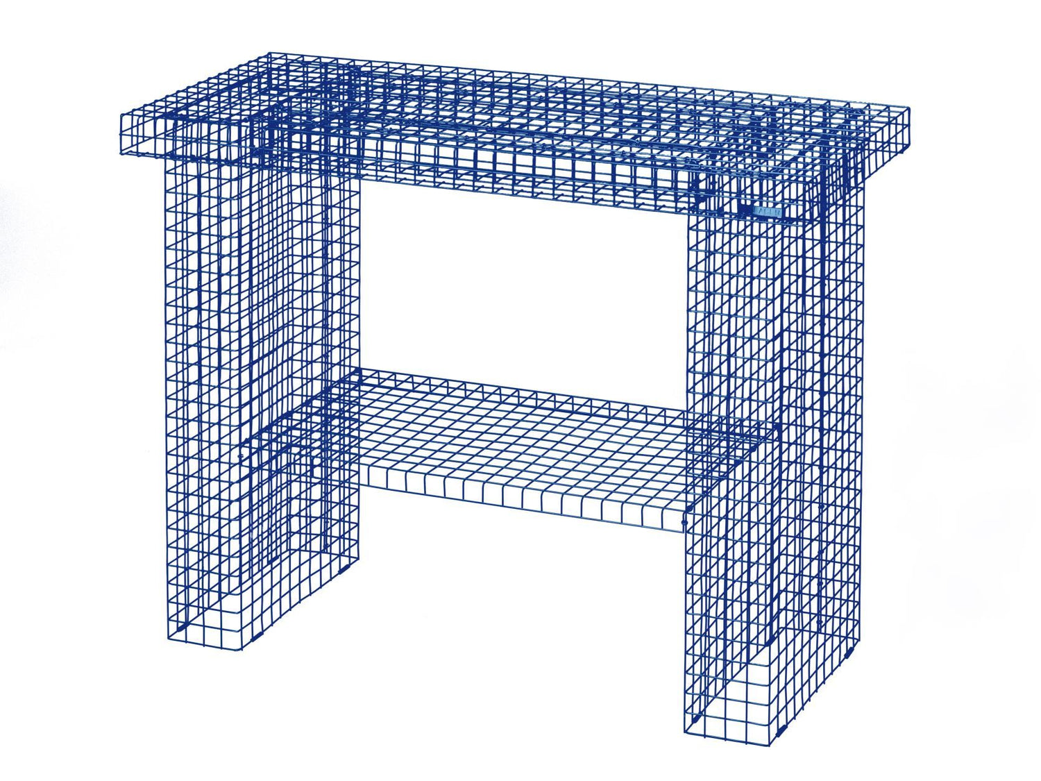 Kalager Design Console Table, Marine Blue