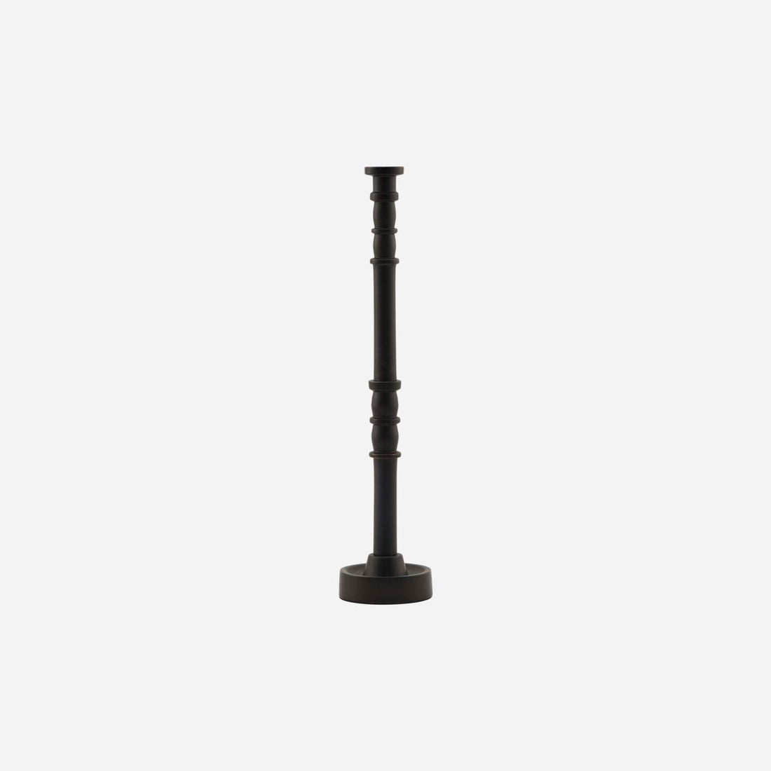 House Doctor Candlestick, Jersey, Brun-H: 28 cm, DIA: 6 cm