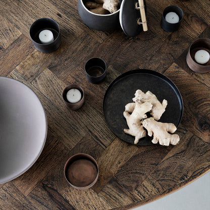 House Doctor - Lighthouse Steg, Definiera, antik koppar - H: 5 cm, DIA: 8 cm