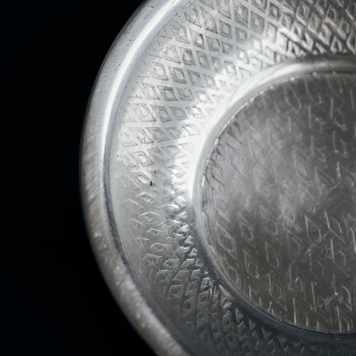 House Doctor - Bakke, Tura, Antique Silver - H: 4 cm, Dia: 12 cm