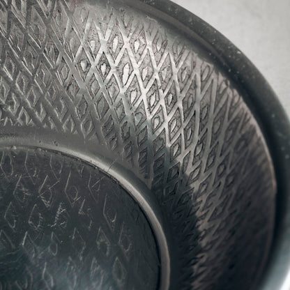 House Doctor - Bakke, Tura, Antique Silver - H: 4 cm, Dia: 12 cm