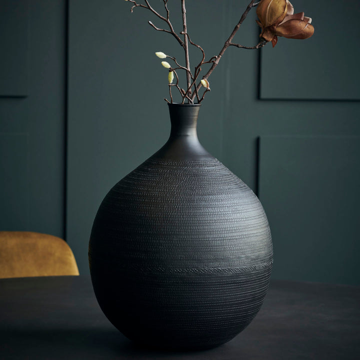 House Doctor-Vase, Reena, Brun-H: 38 cm, DIA: 30 cm