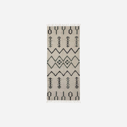 House Doctor Rug, Arte, Raw White-L: 240 cm, W: 100 cm