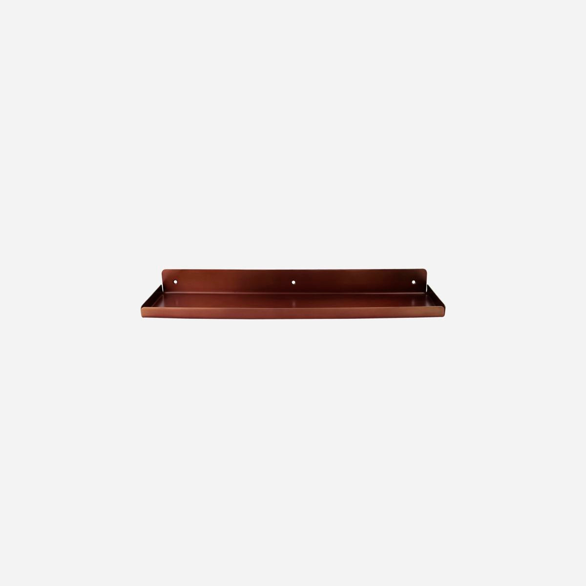 House Doctor Shelf, Boti, Browned Brass-L: 43 cm, W: 11,5 cm, H: 4 cm