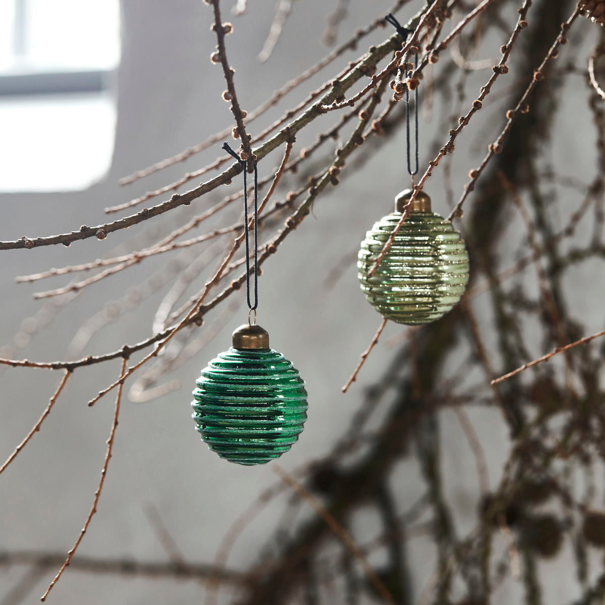 House Doctor-Christmas-dekorationer, Lolli, Green-Dia: 6 cm