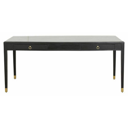 EMS Desk i Mango Tree - 179x90 - Svart/guldfinish