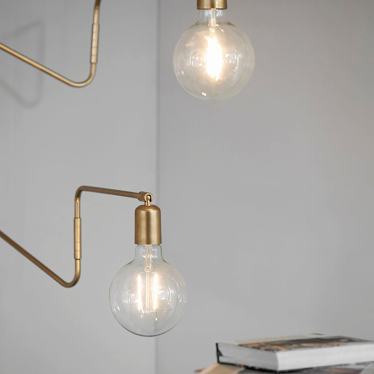 House Doctor - LED Pear, Clear Decoration, Ready - L: 17,5 cm, Dia: 12,5 cm