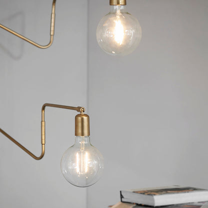 House Doctor - LED Pear, Clear Decoration, Ready - L: 17,5 cm, Dia: 12,5 cm