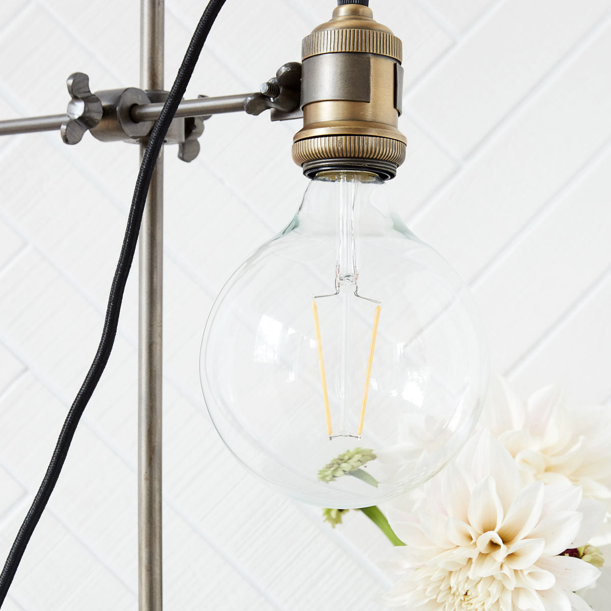 House Doctor - LED Pear, Clear Decoration, Ready - L: 17,5 cm, Dia: 12,5 cm