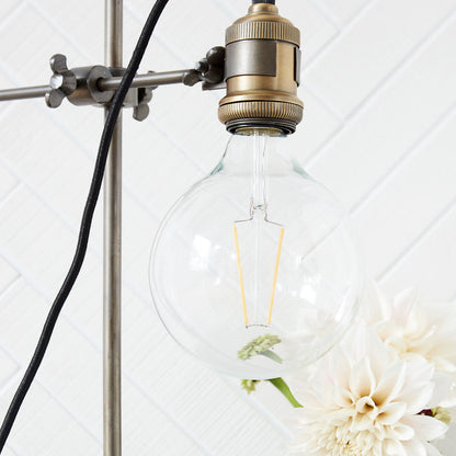 House Doctor - LED Pear, Clear Decoration, Ready - L: 17,5 cm, Dia: 12,5 cm