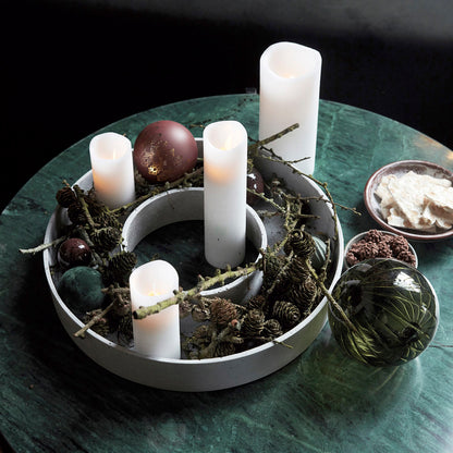 House Doctor - Light, LED, White - H: 20 cm, Dia: 5 cm