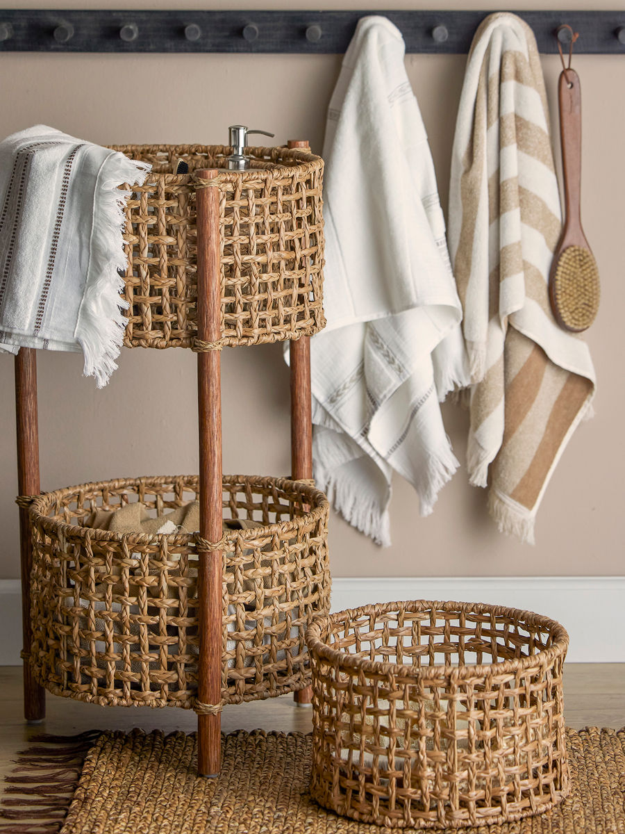 Bloomingville Elaia handduk, brun, bomull