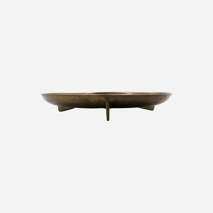 House Doctor-Bakke, Cast, Antik Messing-H: 6 cm, DIA: 38 cm