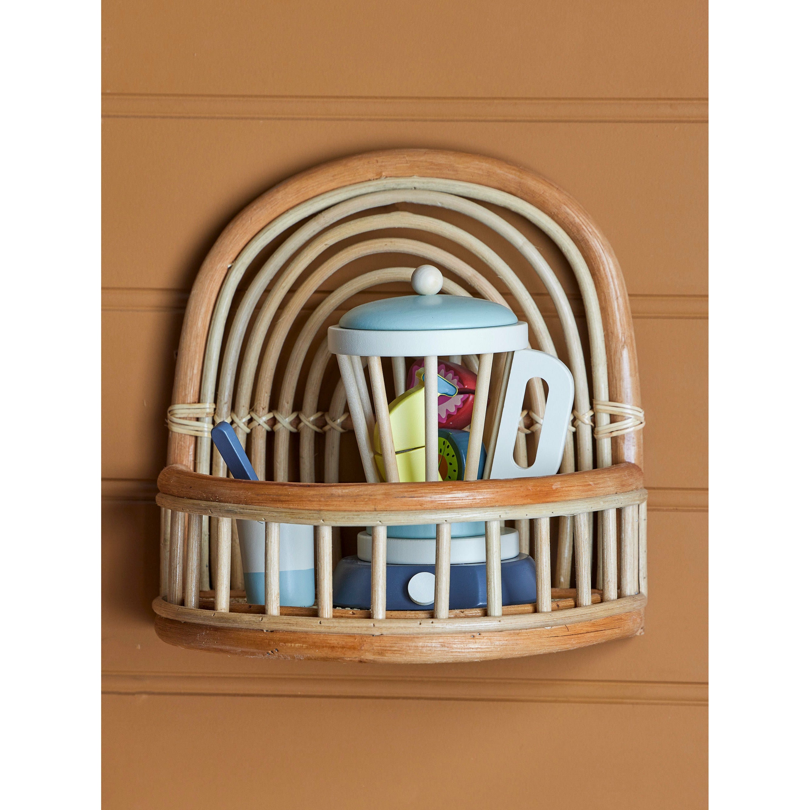 Bloomingville MINI Preet Hylde, Natur, Rattan - Bloomingville MINI - DesignGaragen.dk