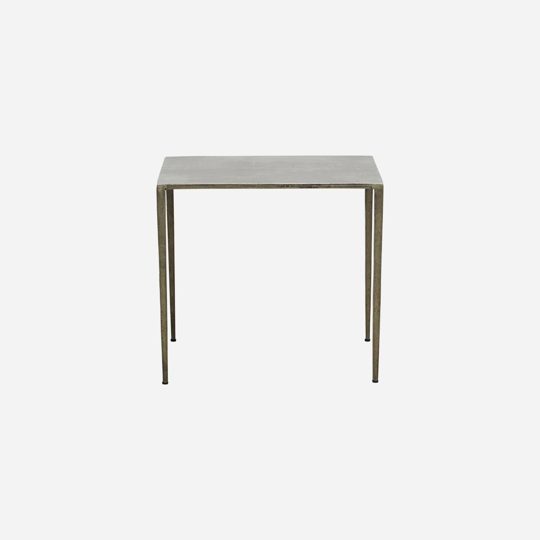 House Doctor Side Table, Ranchi, Antique Gray-L: 50 CM, W: 50 CM, H: 45 cm