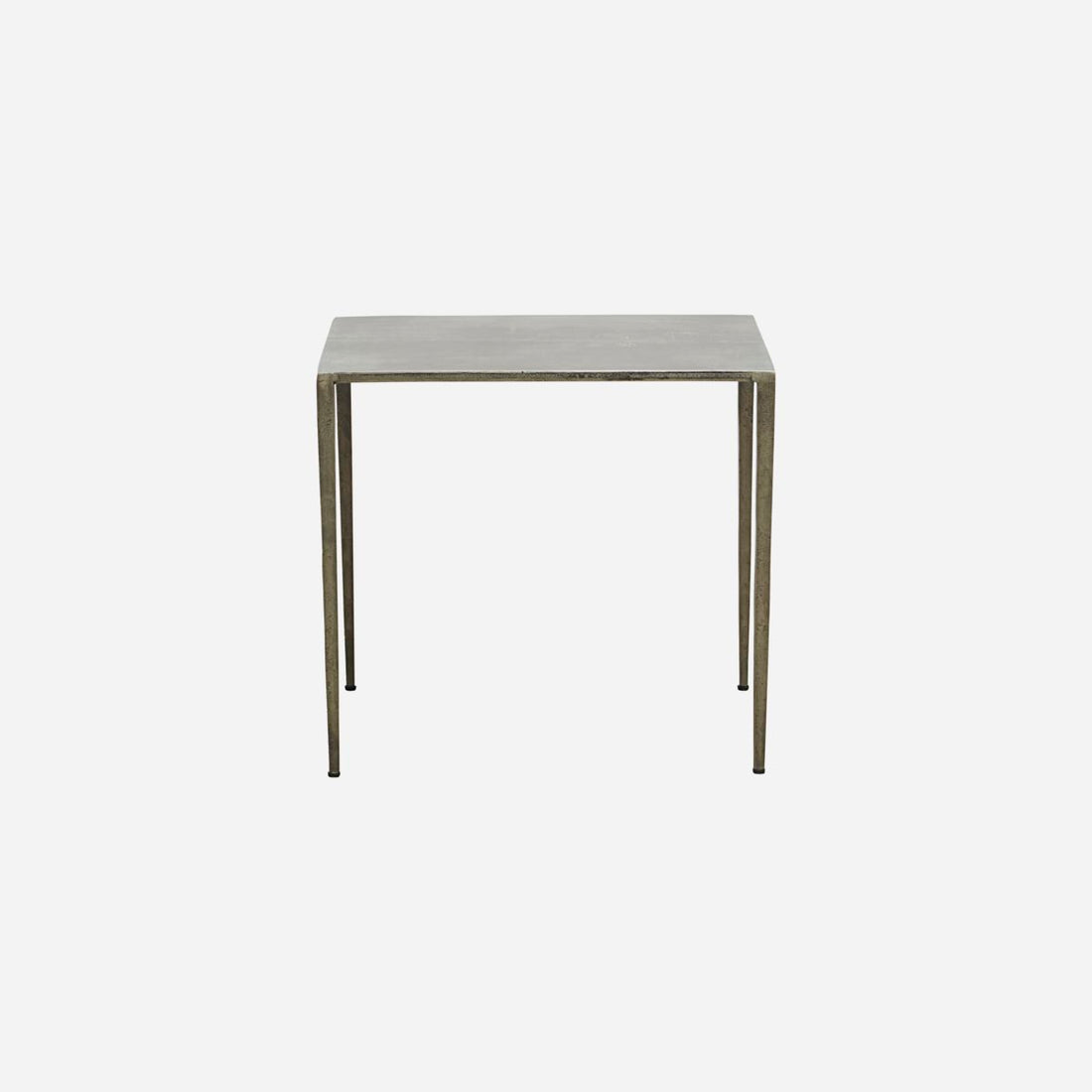 House Doctor Side Table, Ranchi, Antique Gray-L: 50 CM, W: 50 CM, H: 45 cm