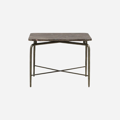 House Doctor-soffbord, fyrkantigt, brun-l: 60 cm, b: 60 cm, h: 45 cm