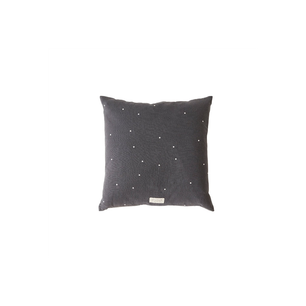 Oyoy Living Kyoto Dot Post Cover Square - Anthracite