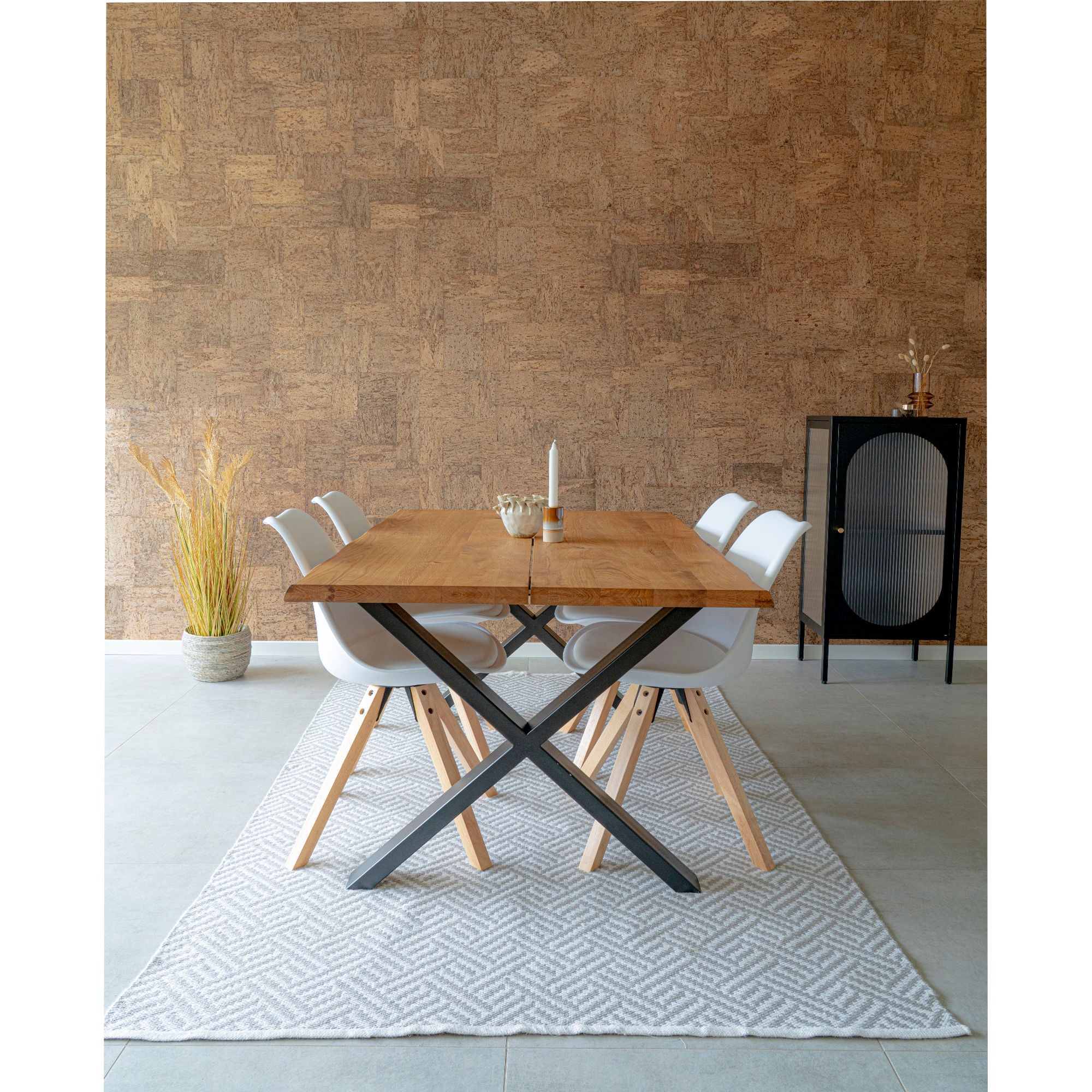 House Nordic Bergen matbordsstol - Uppsättning av 2