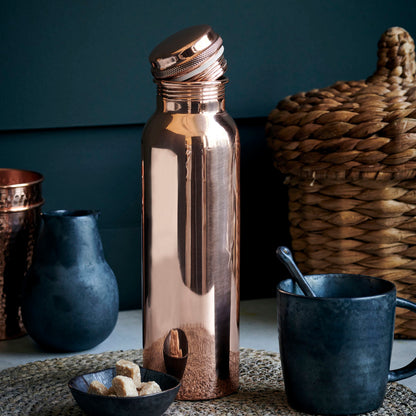 House Doctor-Bottle, Al, Koppar-h: 28 cm, dia: 7,5 cm