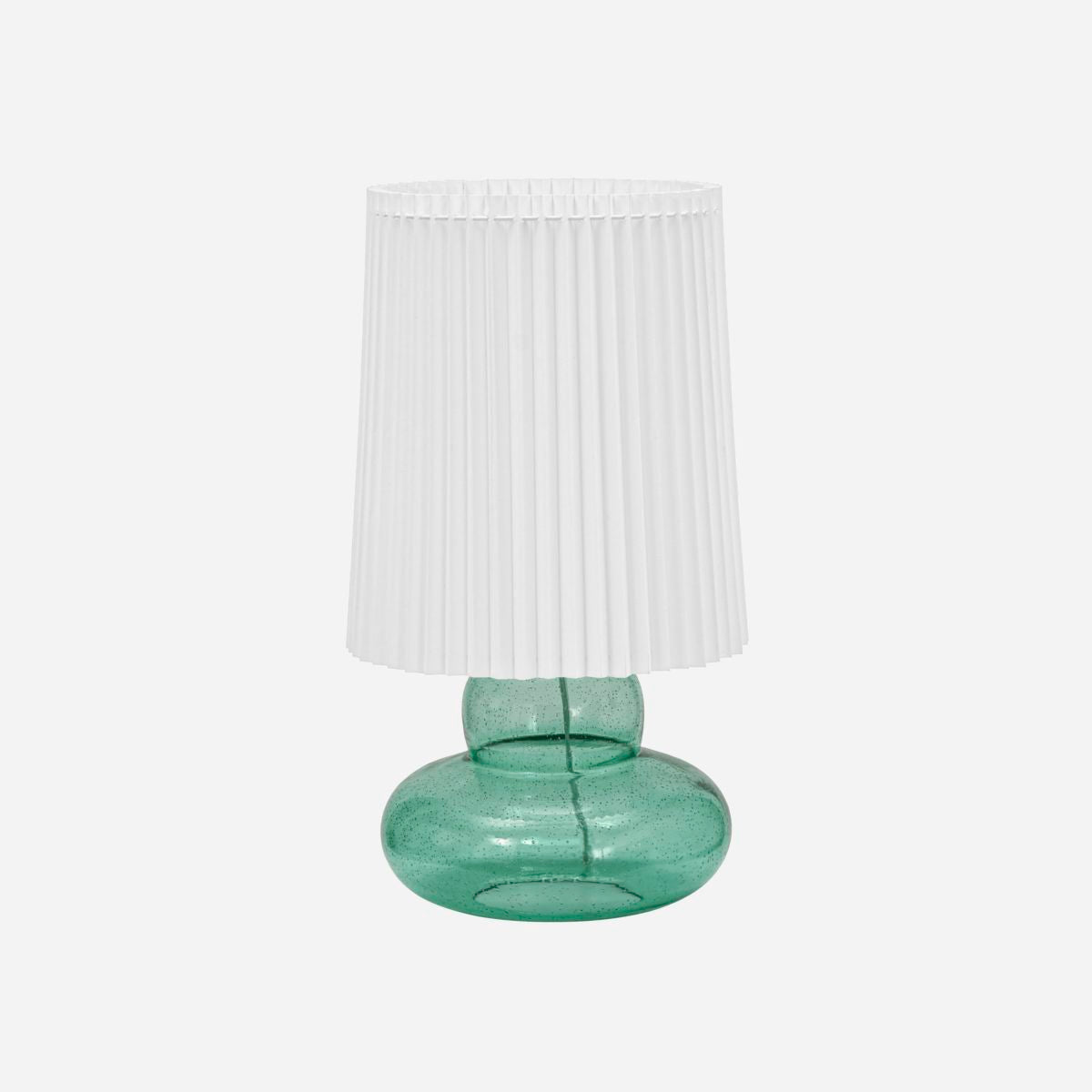 House Doctor Table Lamp inkl. Lampskärm, ribe, green-h: 55 cm, dia: 27,5 cm