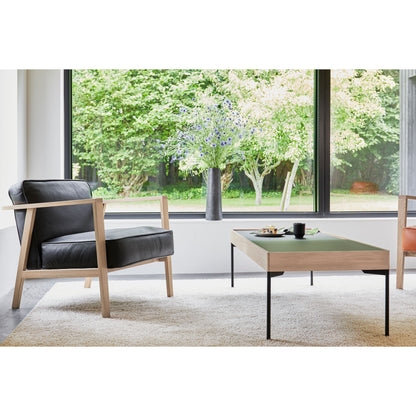 Andersen Möbler - LC1 Lounge Chair - Svart läder/ram i ek