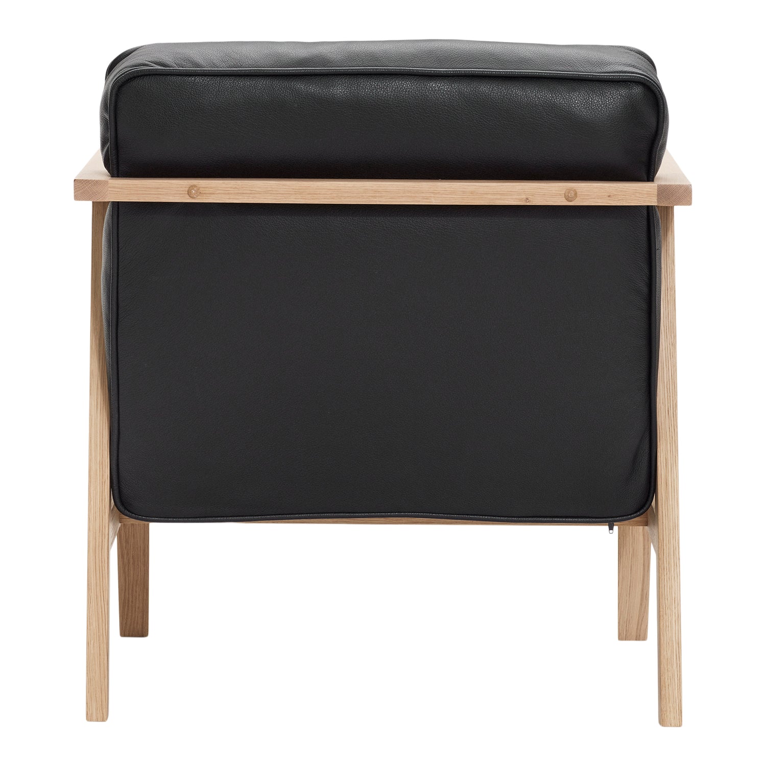 Andersen Möbler - LC1 Lounge Chair - Svart läder/ram i ek