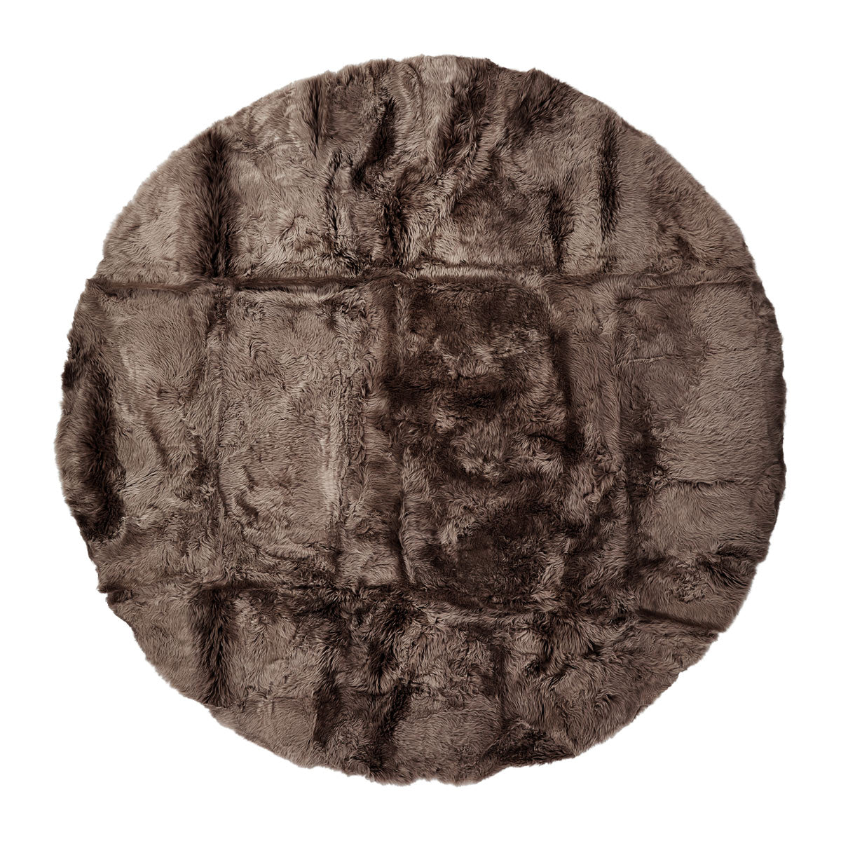 Lambskin -filt | Långhårig | Nya Zeelands runda | Ø180 cm.