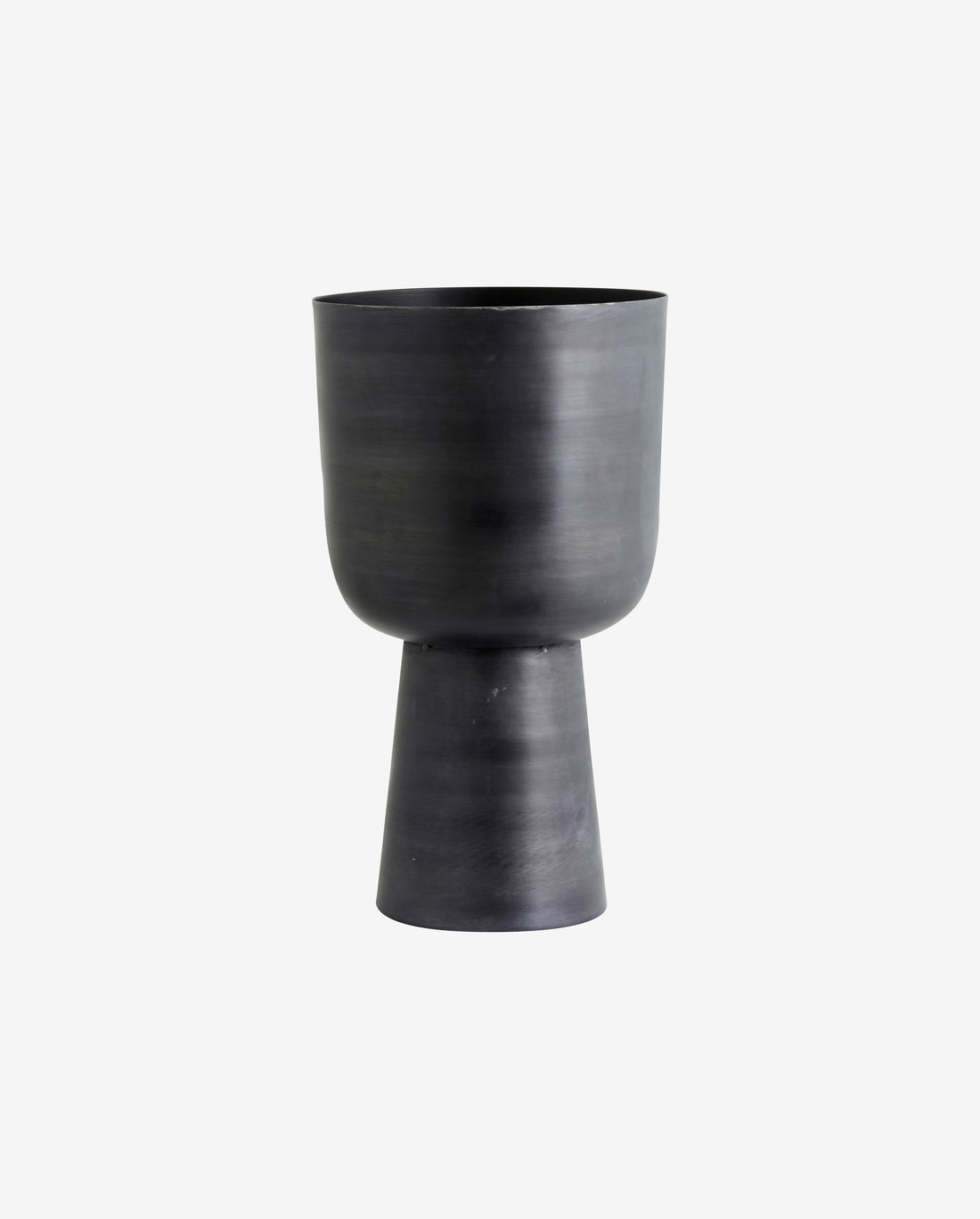 Galoa örtpott, L - Anthracite