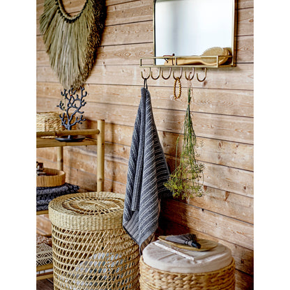 Bloomingville Shona korg med lock, natur, Vandhyacinth