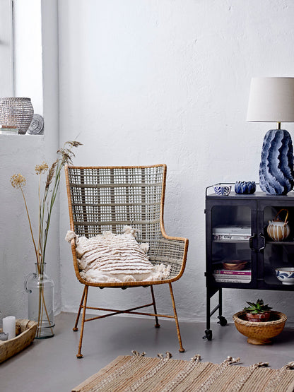 Creative Collection Natika Bordlampe, Blå, Terrakotta - Creative Collection - DesignGaragen.dk