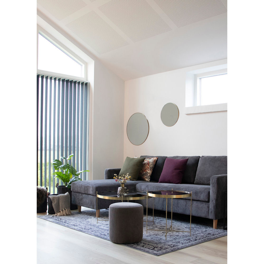 Ferrel Pillow - Kudde i vinröd, 45x45cm