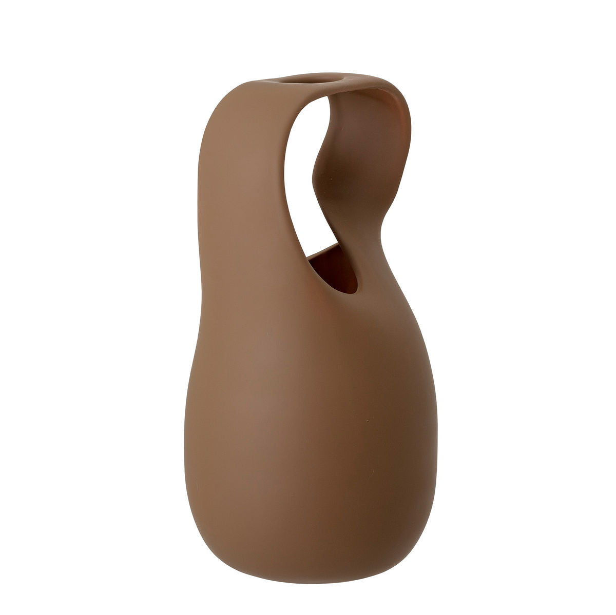 Bloomingville NIITALA VASE, BRUN, STENTENJ