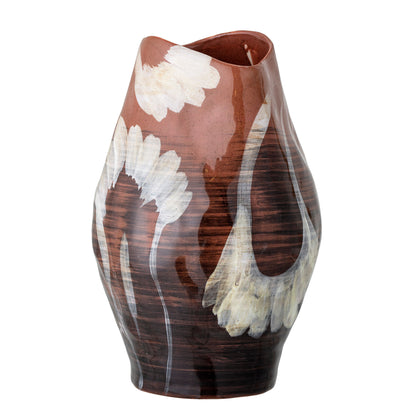 Bloomingville Obsa Vase, brun, stengods