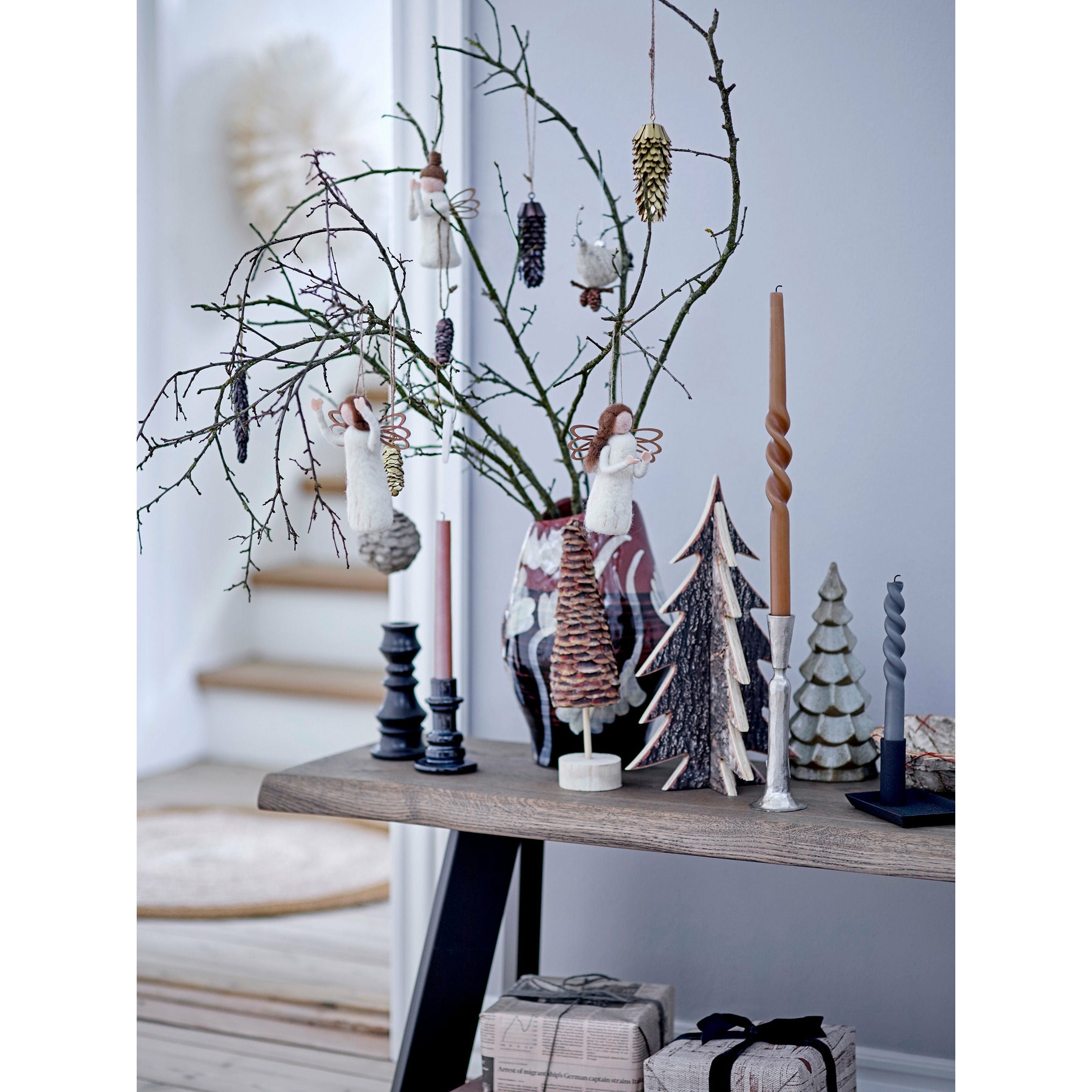 Bloomingville Obsa Vase, Brun, Stentøj - Bloomingville - DesignGaragen.dk