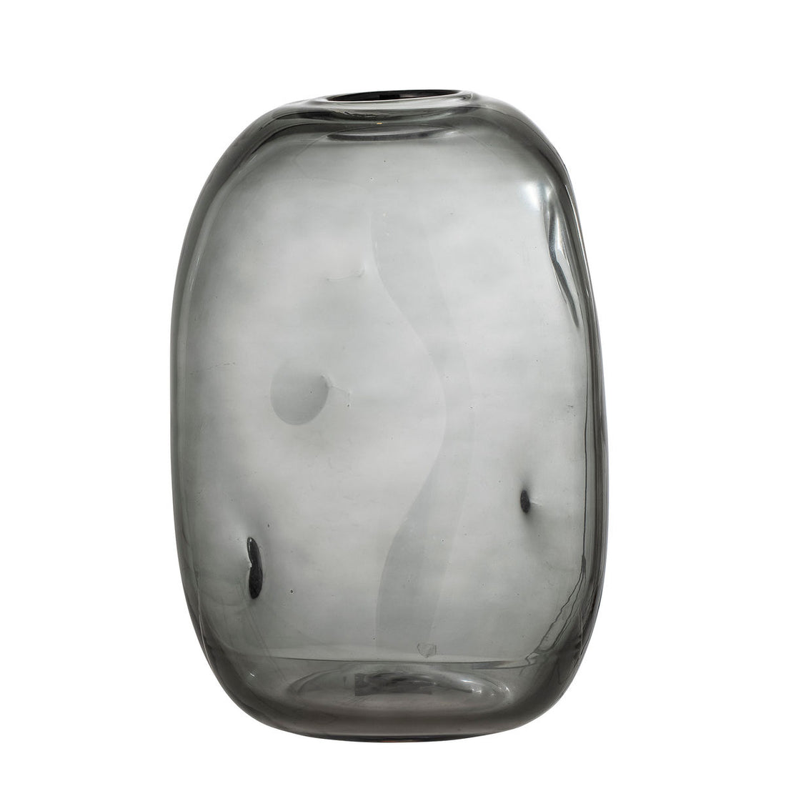 Bloomingville Vinda Vase, Grå, Glas - Bloomingville - DesignGaragen.dk
