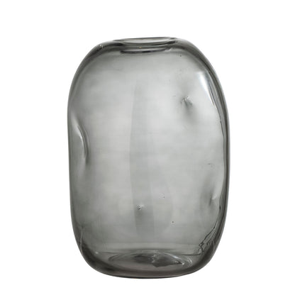 Bloomingville Vinda Vase, Grå, Glas - Bloomingville - DesignGaragen.dk