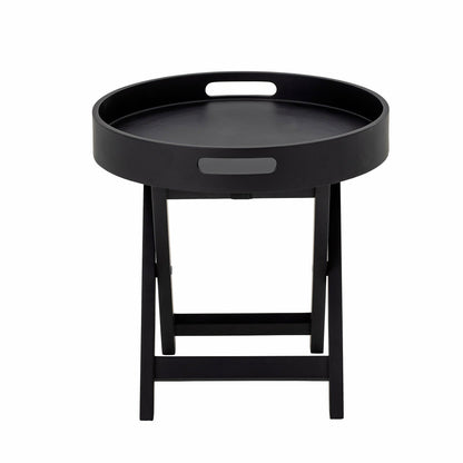 Bloomingville Freya Sidebord, Sort, Gummitræ - Bloomingville - DesignGaragen.dk